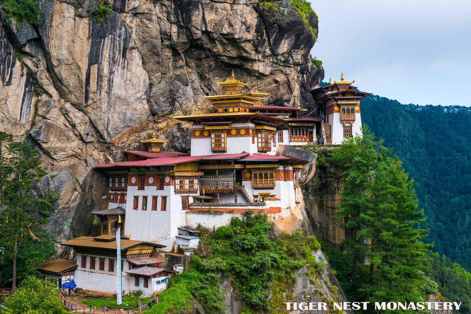 tiger nest hike during 5 days Bhutan tour
