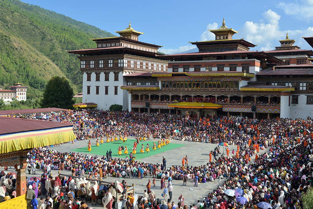 The Thimphu Tsechu is one of the most important and vibrant religious festivals in Bhutan.