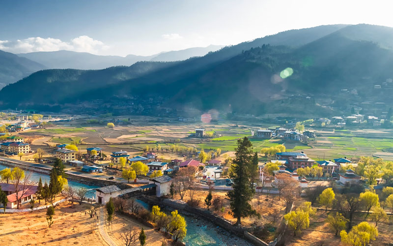 paro town .