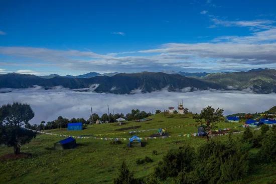 Routes: Paro → Sang Choekor Buddhist College → Bumdra Monastery → Tiger's Nest Monastery → Paro