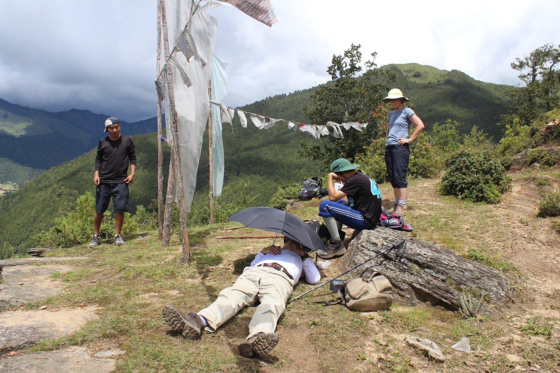 Start of Dagala Thousand lake trek