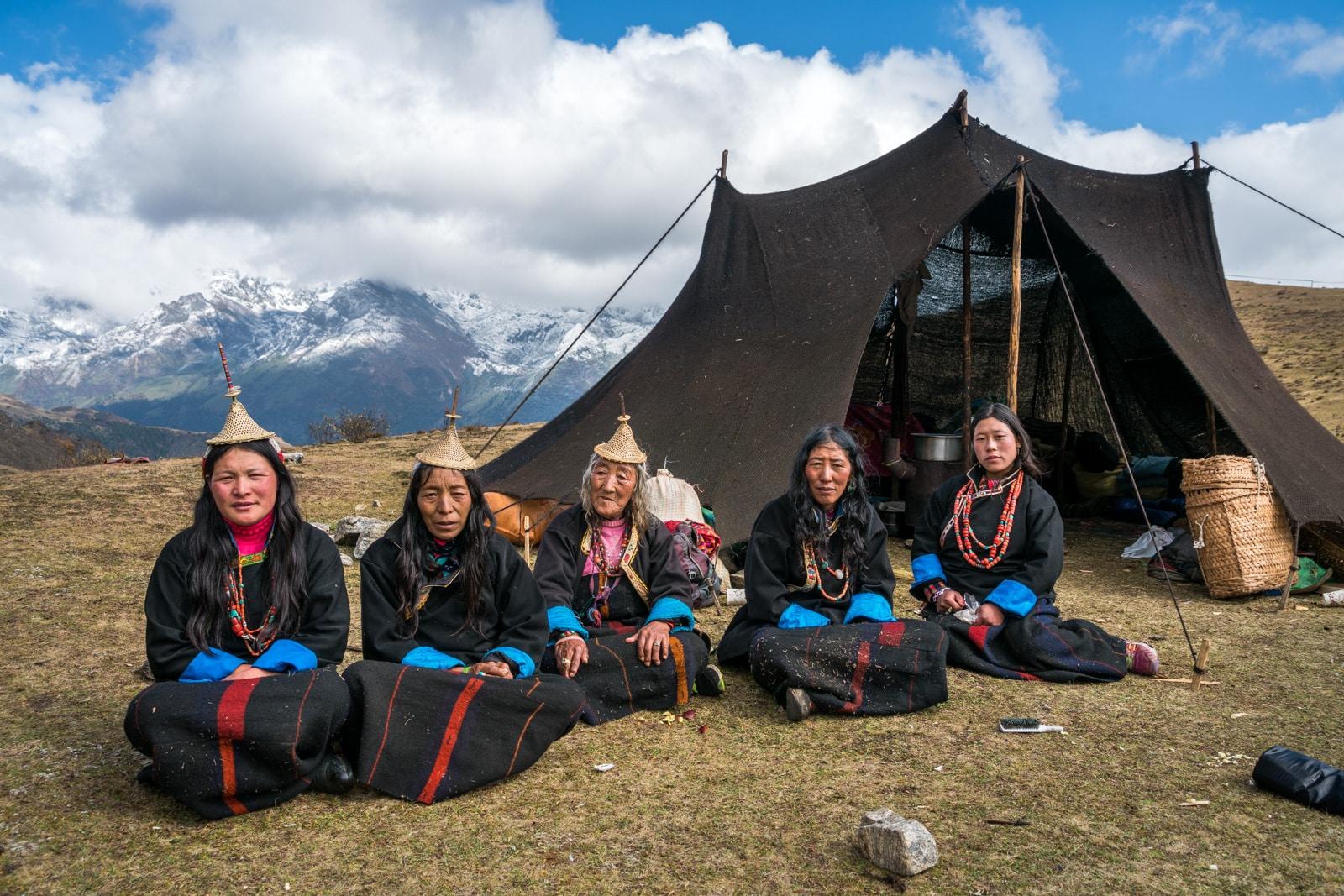 Routes: Paro, Jomolhari, Laya, and Gasa in northern Bhutan